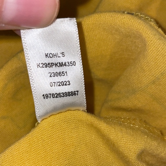 Jumping Beans Mustard Long Sleeve Tee with Characters - Picture 7 of 7